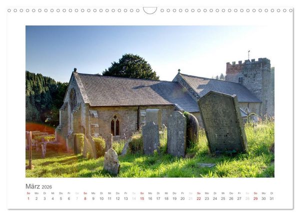 Produktbild: Wales / AT-Version (Wandkalender 2026 DIN A3 quer), CALVENDO Monatskalender
