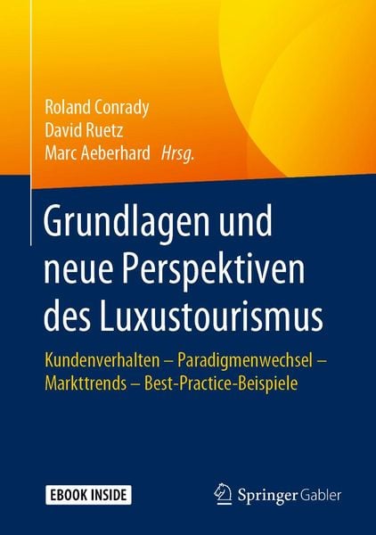 Produktbild: Grundlagen und neue Perspektiven des Luxustourismus