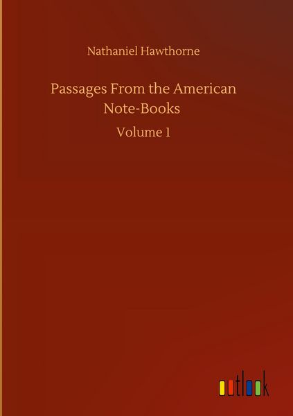 Produktbild: Passages From the American Note-Books