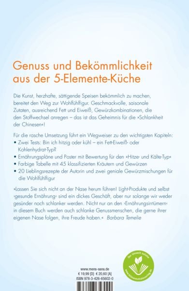 Produktbild: Mit der 5-Elemente-Ern&auml;hrung zur Wohlf&uuml;hlfigur