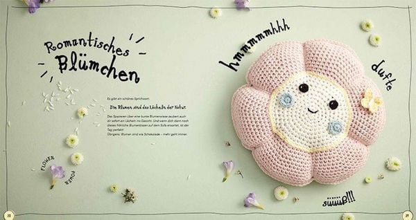 Produktbild: Supers&uuml;&szlig;e Amigurumi-Kissen h&auml;keln