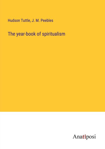 Produktbild: The year-book of spiritualism