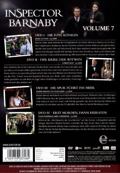Produktbild: Inspector Barnaby Vol. 7 [4 DVDs]