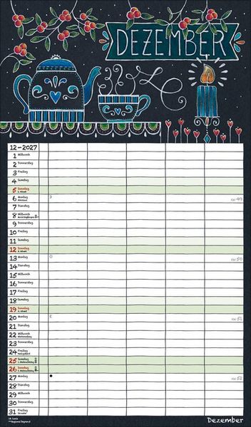 Produktbild: Lovely Chalk Timer 2027