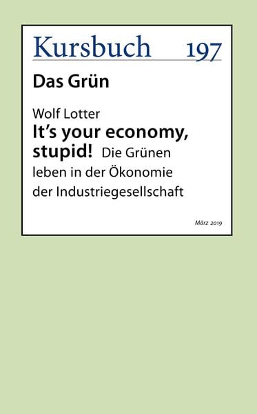Produktbild: It's your economy, stupid!