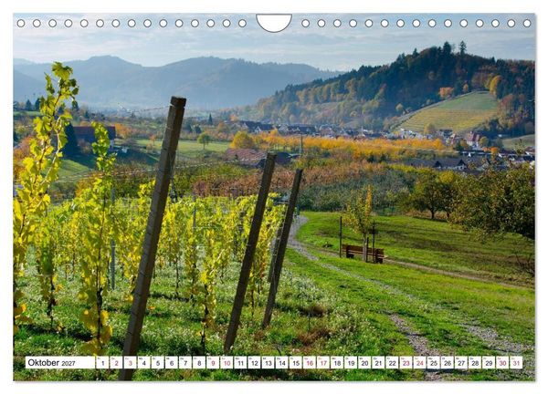 Produktbild: Idyllischer Schwarzwald (Wandkalender 2027 DIN A4 quer), CALVENDO Monatskalender
