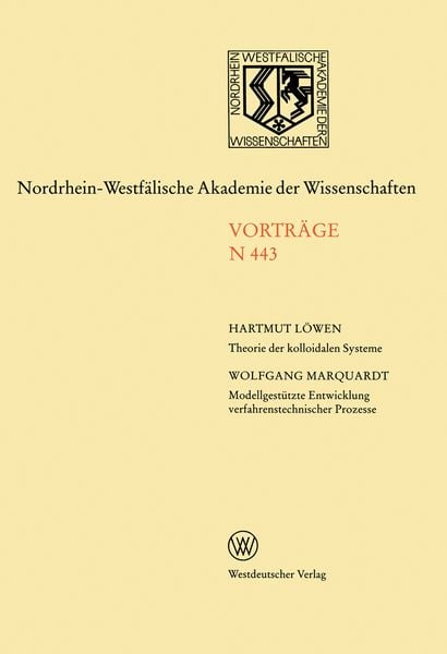 Produktbild: Nordrhein-Westf&auml;lische Akademie der Wissenschaften