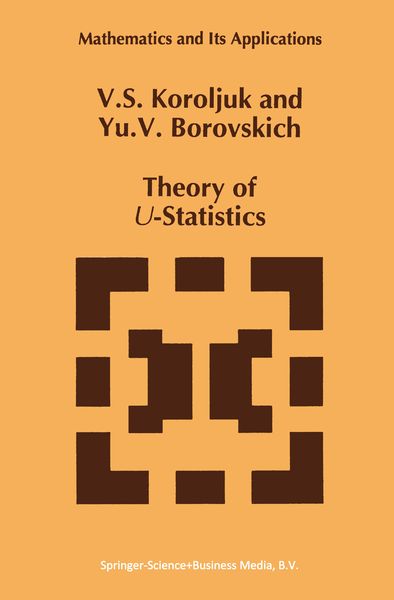 Produktbild: Theory of U-Statistics