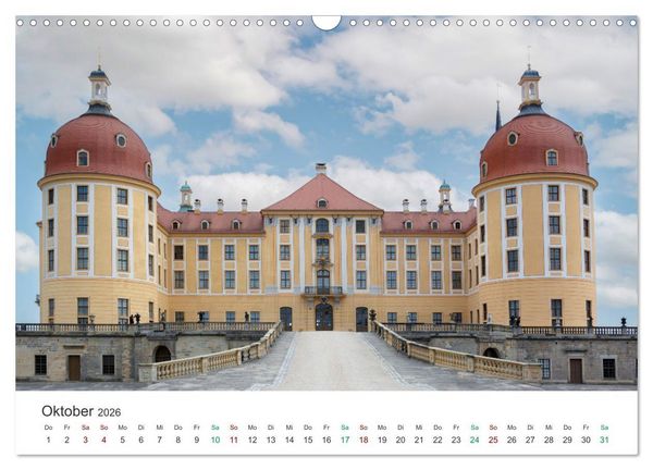 Produktbild: Schl&ouml;sser - Bauwerke der Vergangenheit (Wandkalender 2026 DIN A3 quer), CALVENDO Monatskalender
