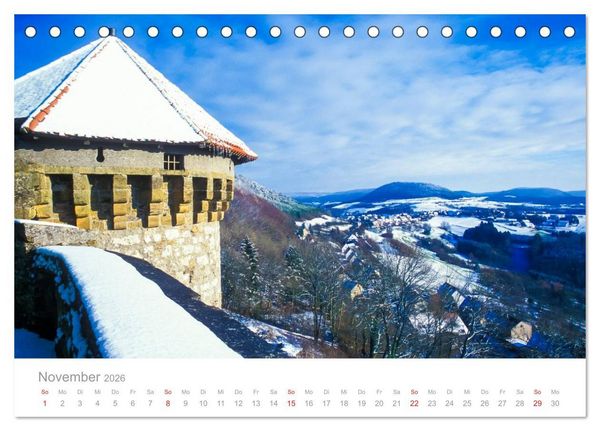 Produktbild: SCHW&Auml;BISCHE ALB W.Dieterich (Tischkalender 2026 DIN A5 quer), CALVENDO Monatskalender