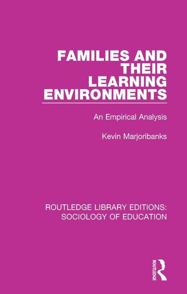 Produktbild: Families and their Learning Environments
