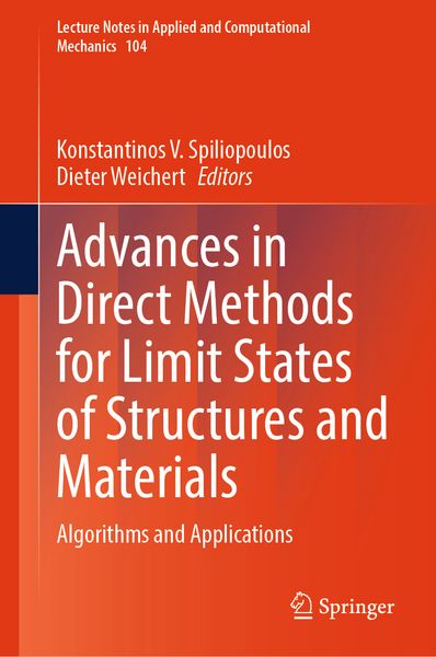 Produktbild: Advances in Direct Methods for Limit States of Structures and Materials