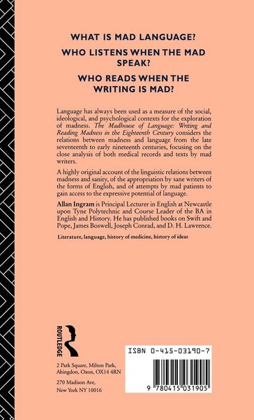 Produktbild: The Madhouse of Language