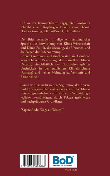Produktbild: An Sophia: Wage zu Wissen