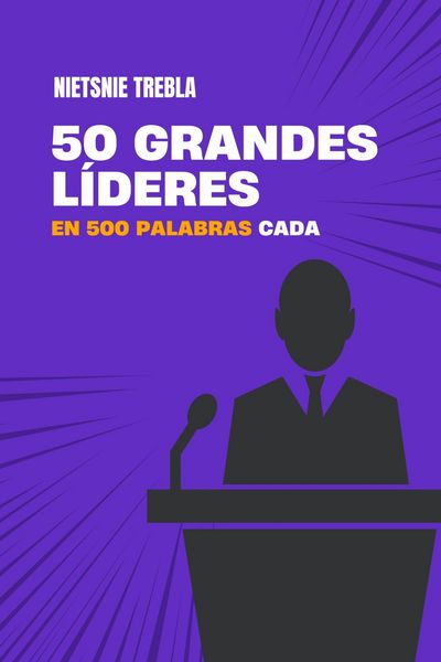 Produktbild: 50 Grandes L&iacute;deres en 500 Palabras Cada
