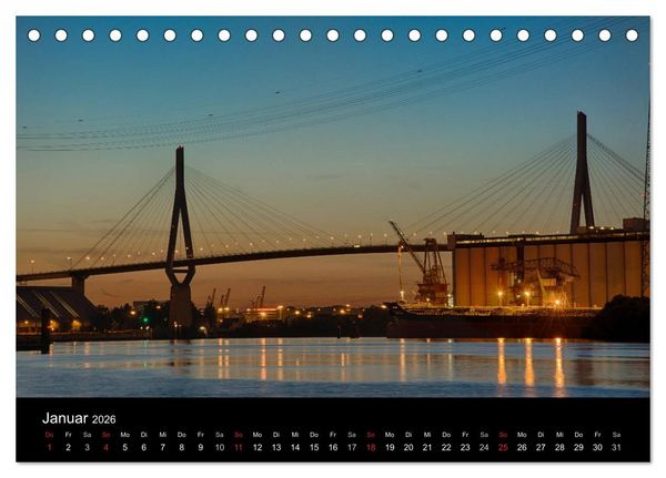 Produktbild: Mein Hamburg (Tischkalender 2026 DIN A5 quer), CALVENDO Monatskalender