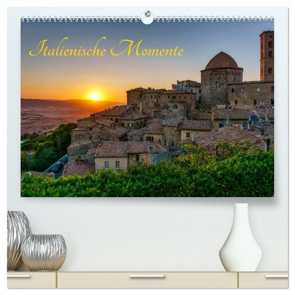Produktbild: Italienische Momente (hochwertiger Premium Wandkalender 2026 DIN A2 quer), Kunstdruck in Hochglanz