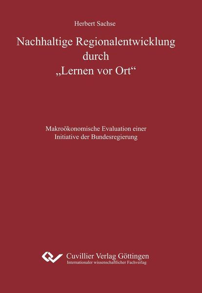 Produktbild: Nachhaltige Regionalentwicklung durch "Lernen vor Ort"