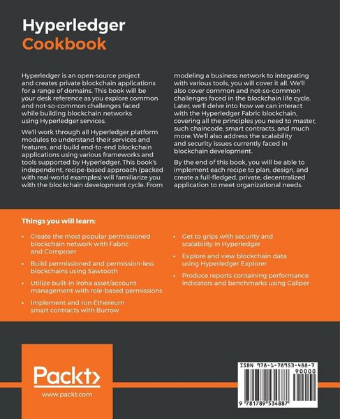 Produktbild: Hyperledger Cookbook