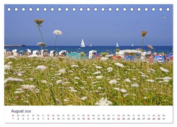 Produktbild: Radtouren ab Eckernf&ouml;rde (Tischkalender 2026 DIN A5 quer), CALVENDO Monatskalender
