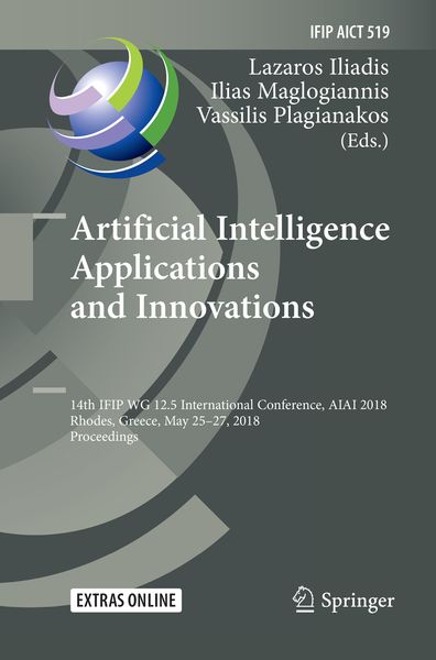 Produktbild: Artificial Intelligence Applications and Innovations