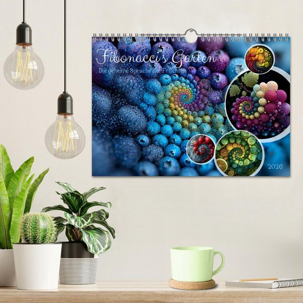 Produktbild: Fibonacci&rsquo;s Garten (Wandkalender 2026 DIN A4 quer), CALVENDO Monatskalender