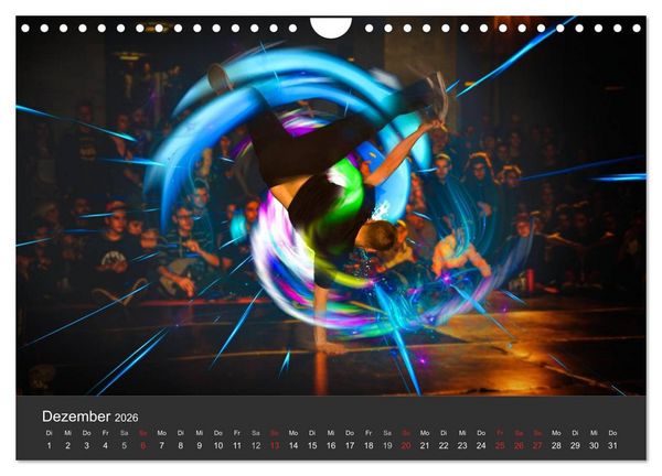 Produktbild: Break Dance B-boys & B-girls (Wandkalender 2026 DIN A4 quer), CALVENDO Monatskalender