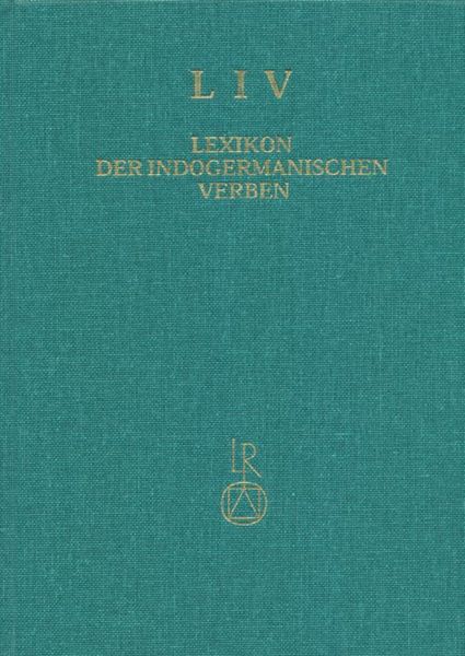 Produktbild: LIV, Lexikon der indogermanischen Verben