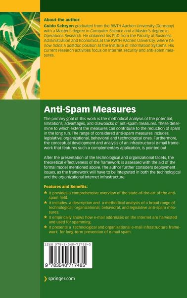 Produktbild: Anti-Spam Measures