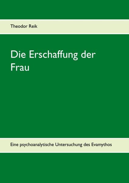 Produktbild: Die Erschaffung der Frau