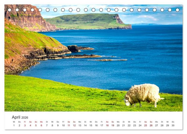 Produktbild: Insel Skye - Atemberaubende Naturkulisse (Tischkalender 2026 DIN A5 quer), CALVENDO Monatskalender