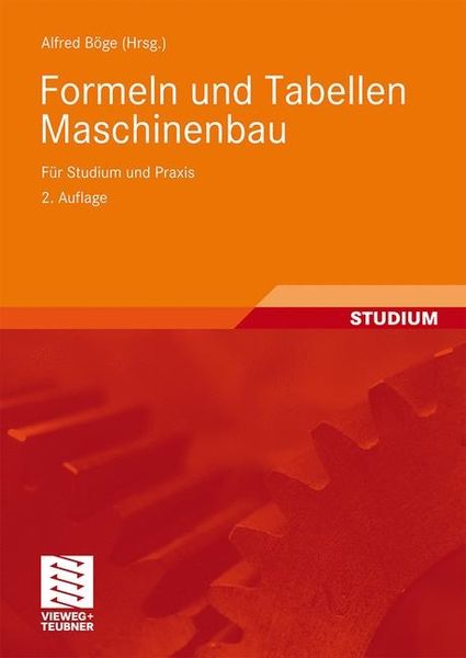 Produktbild: Formeln und Tabellen Maschinenbau