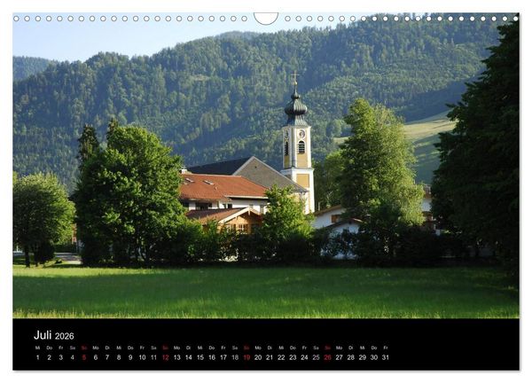 Produktbild: Unterw&ouml;ssen im Chiemgau - Luftkurort und mehr (Wandkalender 2026 DIN A3 quer), CALVENDO Monatskalender