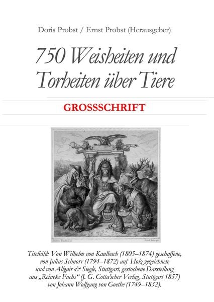 Produktbild: 750 Weisheiten und Torheiten &uuml;ber Tiere