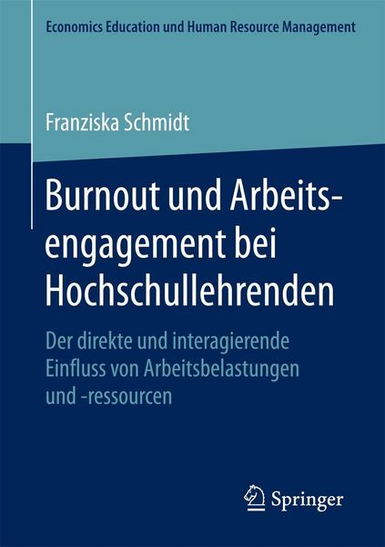 Produktbild: Burnout und Arbeitsengagement bei Hochschullehrenden