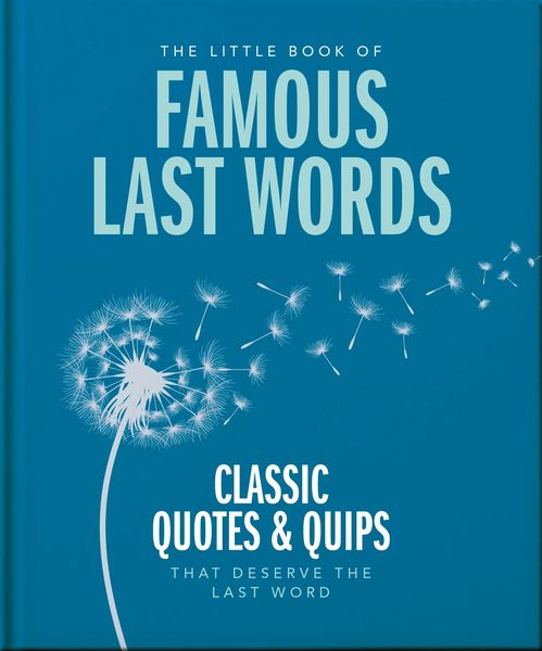 Produktbild: The Little Book of Famous Last Words