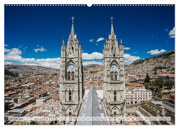 Produktbild: S&uuml;damerika - Von Quito nach Rio (Wandkalender 2026 DIN A2 quer), CALVENDO Monatskalender