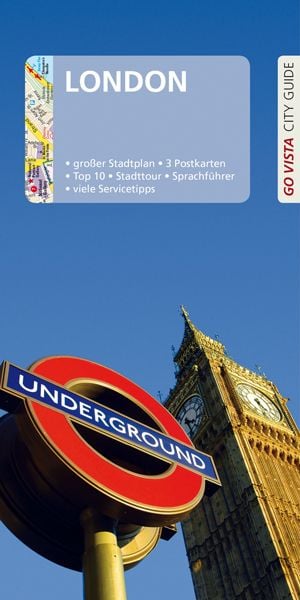 GO VISTA: Reiseführer London, Taschenbuch von Petra Sparrer, Vista Point, 9783961414802