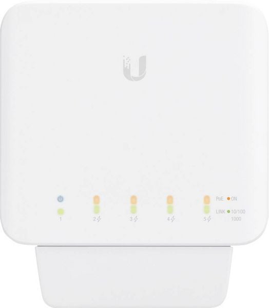 Produktbild: Ubiquiti Networks UniFi USW-Flex Netzwerk Switch RJ45 4+1 Port PoE-Funktion