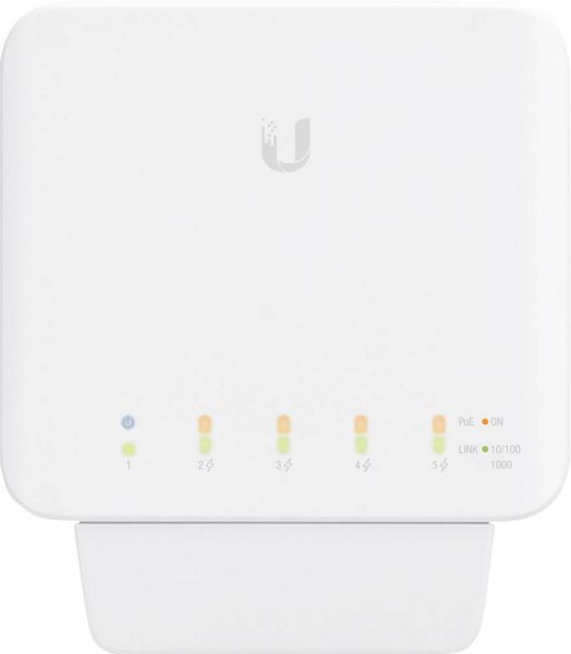 Ubiquiti Networks USW-FLEX UniFi USW-Flex Netzwerk Switch RJ45 4+1 Port PoE-Funktion