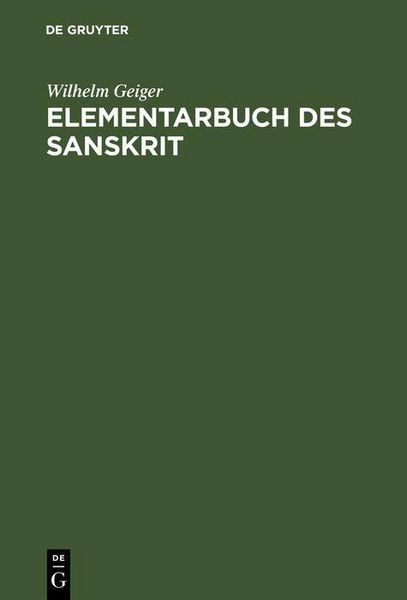 Produktbild: Elementarbuch des Sanskrit
