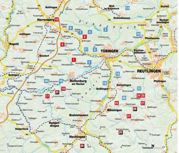 Produktbild: Erlebnis-Wanderungen in und um Tübingen