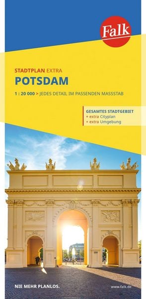 Produktbild: Falk Stadtplan Extra Potsdam 1:20.000