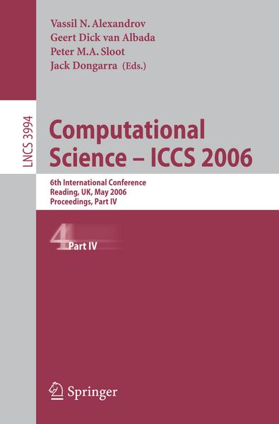 Produktbild: Computational Science - ICCS 2006