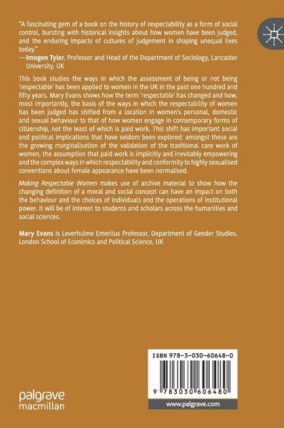 Produktbild: Making Respectable Women
