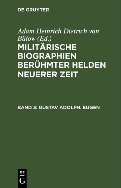 Produktbild: Gustav Adolph. Eugen