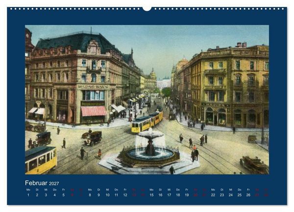 Produktbild: Historisches Frankfurt am Main von 1888 bis 1918 (Wandkalender 2027 DIN A2 quer), CALVENDO Monatskalender
