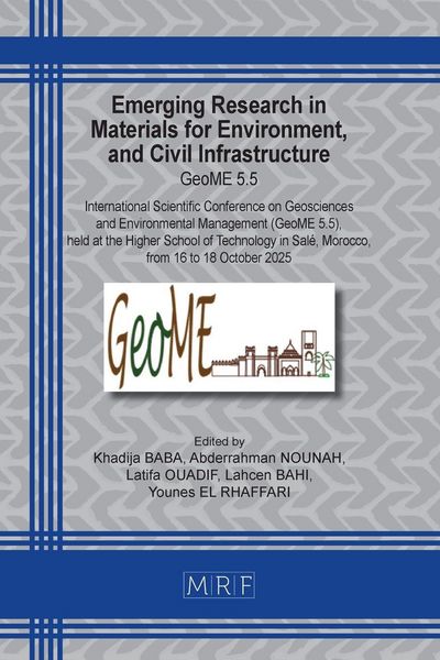 Produktbild: Emerging Research in Materials for Environment, and Civil Infrastructure