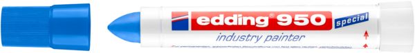 Produktbild: Edding 950 industry painter 4-950003 Industriemarker Blau wasserfest: Ja