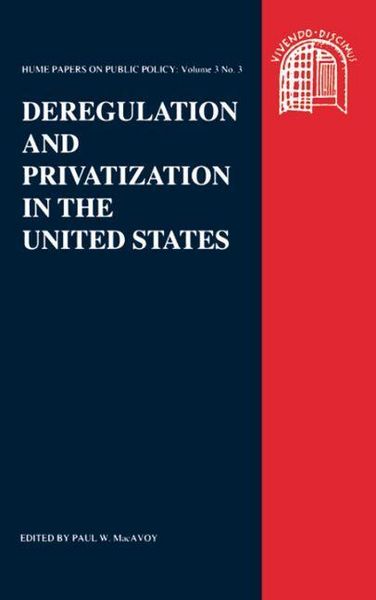 Produktbild: Deregulation and Privatisation